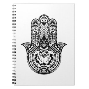 Cuaderno Símbolo inspirado de Hamsa