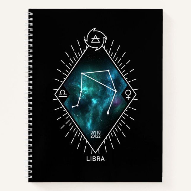 Cuaderno Símbolo libio de constelación y zodiaco (Anverso)
