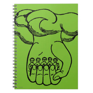 Cuaderno Símbolo: Mano divina