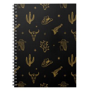 Cuaderno Símbolos bohemios: la magia de la vendimia occiden