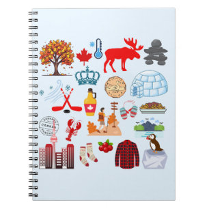 Cuaderno Símbolos de Canadá