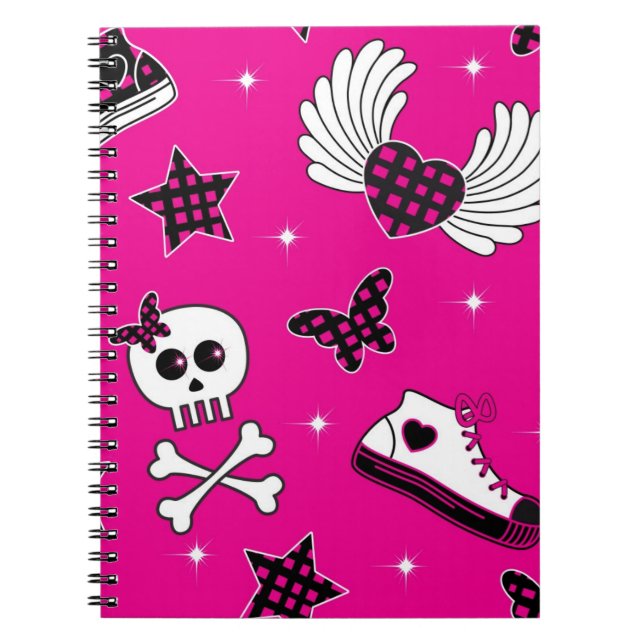 Cuaderno Símbolos de Emo (Frente)
