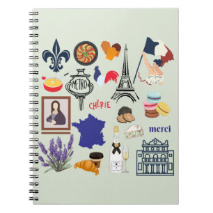 Cuaderno Símbolos de Francia