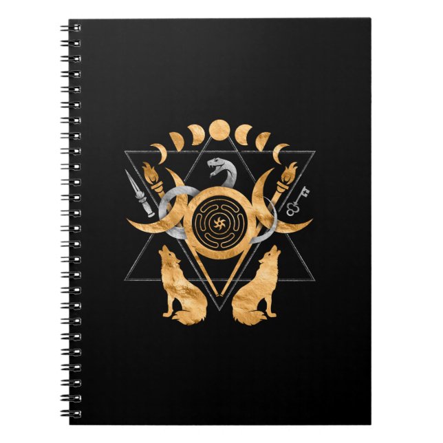 Cuaderno Símbolos de Hecate (Frente)