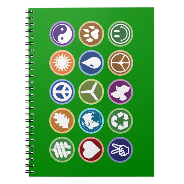 Cuaderno Símbolos ecológicos (Frente)