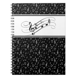 Cuaderno símbolos musicales