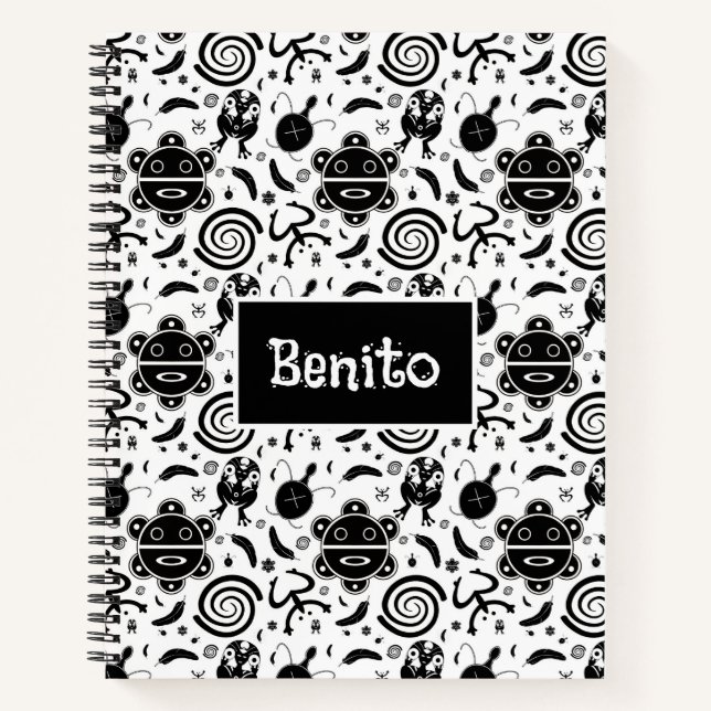 Cuaderno Símbolos taínos cultura de Puerto Rico (Anverso)