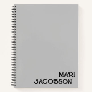 Cuaderno Simple