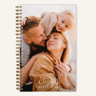 Cuaderno Simple caligrafía mínima Nombre de guión foto