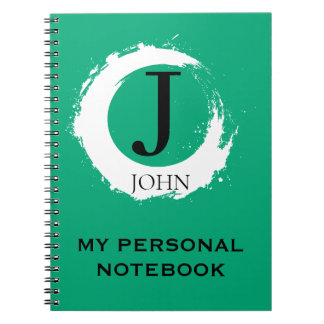 Cuaderno Simple Carnet Vert Personnalisé 