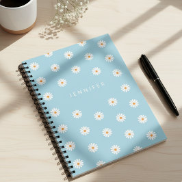 Cuaderno Simple Daisies Notebook for Kids