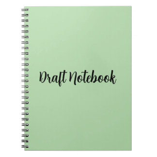 Cuaderno Simple Draft Book for School, homework & Projects