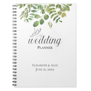 Cuaderno Simple Foliage, Wedding Planner