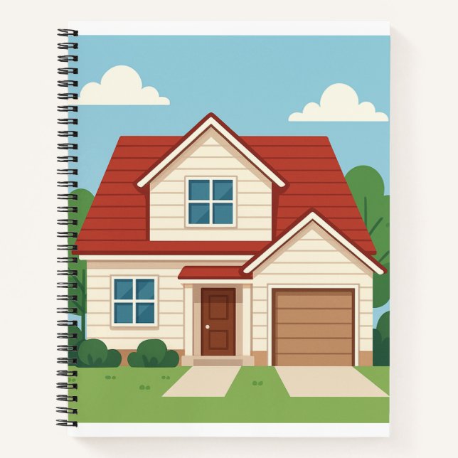 Cuaderno Simple house (Anverso)