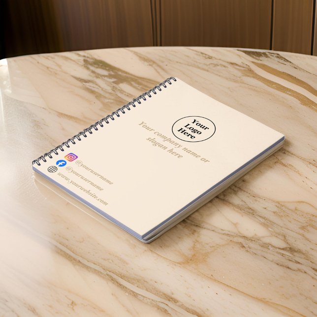 Cuaderno Simple minimalista beige (Subido por el creador)
