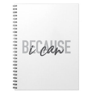 Cuaderno Simple, moderno, genial, urbano diseño Porque pued