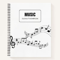 Simple Music Notes Treble School