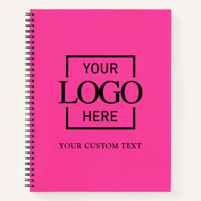 Cuaderno Simple Personalized Business Logo Promotional  (Anverso)