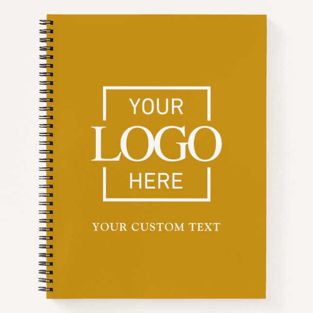 Cuaderno Simple Personalized Business Logo Promotional  (Anverso)
