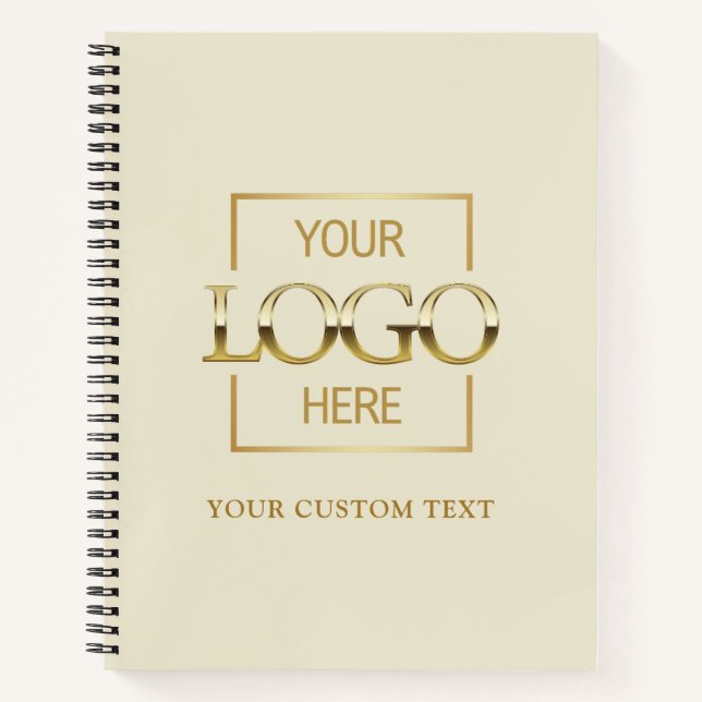 Cuaderno Simple Personalized Business Logo Promotional  (Anverso)