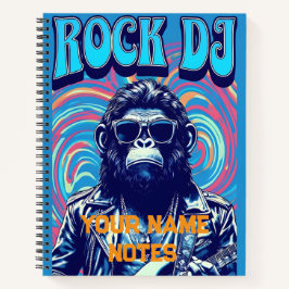 Cuaderno Simple Rock DJ Art - Notebook