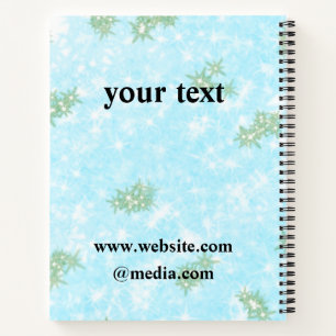 Cuaderno Simple y minimalista logo personalizado elegante a