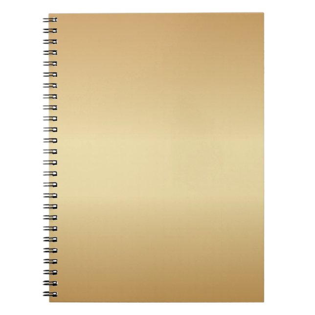 Cuaderno Simplemente oro (Frente)