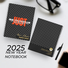 Cuaderno "Simplemente Sé Curioso" Motivación Inspiradora Em