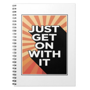 Cuaderno Simplemente Sigue Con Motivación Inspiradora