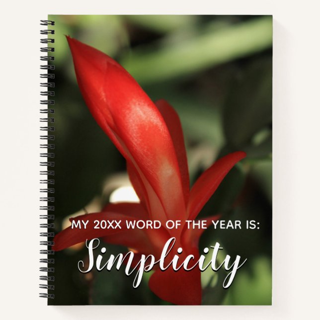 Cuaderno Simplicidad, la palabra del año 2018, Cactus de Na (Anverso)