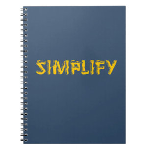 Cuaderno Simplificar