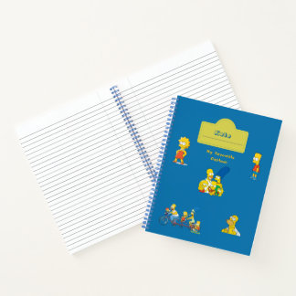 Cuaderno Simpsons Family Portrait Notebook