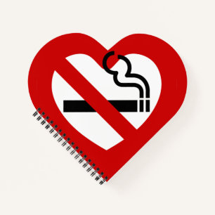 Cuaderno Sin amor por el Rótulo del tabaco