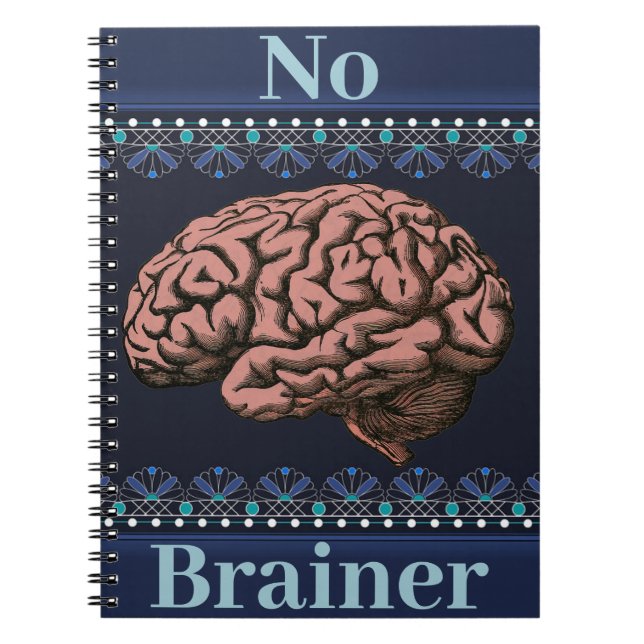 Cuaderno Sin bloc de notas para el cerebro (Frente)