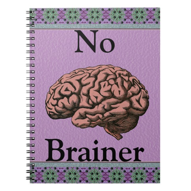 Cuaderno Sin bloc de notas para el cerebro (Frente)