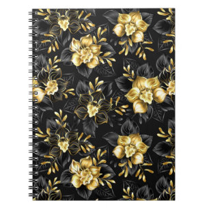 Cuaderno Sin inconvenientes con las orquídeas de joyas