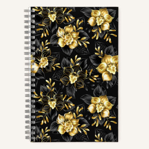 Cuaderno Sin inconvenientes con las orquídeas de joyas