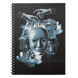 Cuaderno Sin rostro - Diseño de calzado de Gótico técnico