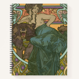 Cuaderno Sin título de Alphonse Mucha (1902)