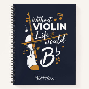 Cuaderno Sin Violín, la vida sería violinista