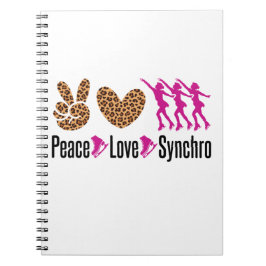 Cuaderno Síncrono de amor por la paz, patinaje sincronizado