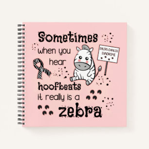 Cuaderno Síndrome de Ehlers-Danlos Conciencia de las cebras