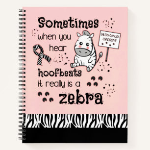 Cuaderno Síndrome de Ehlers-Danlos Conciencia de las cebras