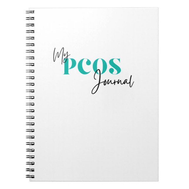 Cuaderno Síndrome de ovario poliquístico de My PCOS Journal (Frente)