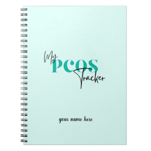 Cuaderno Síndrome ovárico poliquístico del rastreador Verde