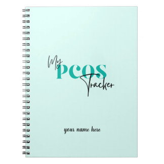 Cuaderno Síndrome ovárico poliquístico del rastreador Verde