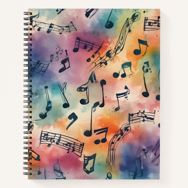 Cuaderno Sinfonía de Colores (Anverso)