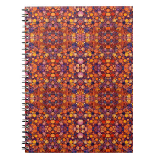 Cuaderno Sinfonía de Gemstone: Patrones coloridos de clase 