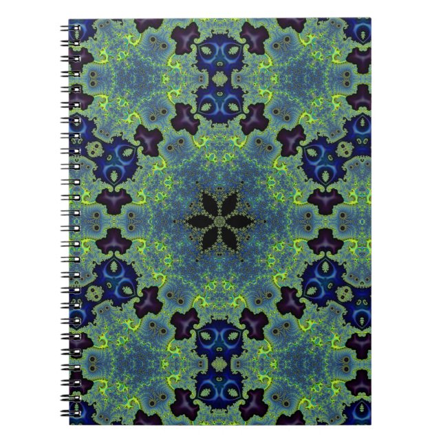 Cuaderno Sinfonía Fractal Radiante (Frente)