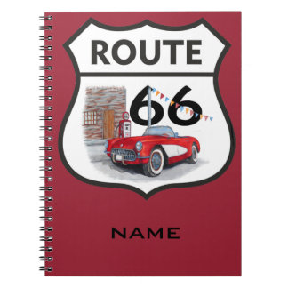 Cuaderno Sing route 66 gifts
